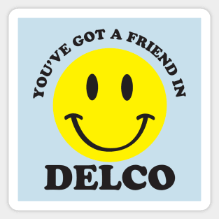 Friend in Delco Sticker